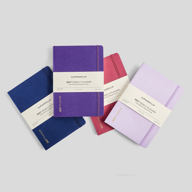 myPAPERCLIP 2027 Weekly Planner Softcover D1 - Lilac