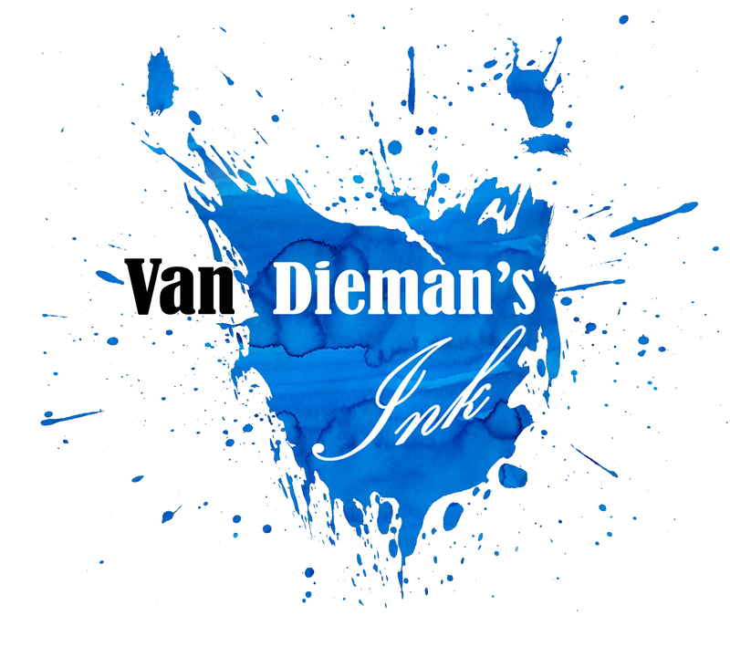 Van Dieman's Birds of a Feather ink - Blue Jay Tail 40ml