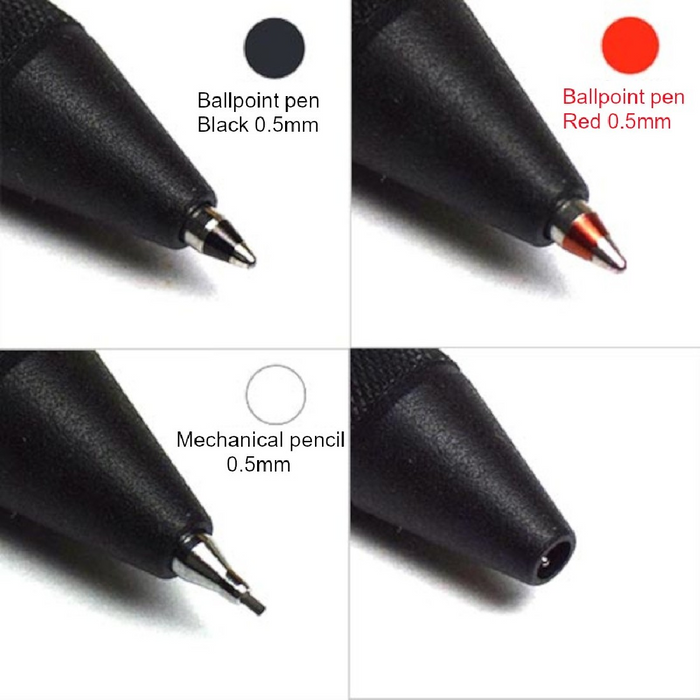 Rotring 3 in 1 Mechanical Pencil - 600 Black 0.5mm