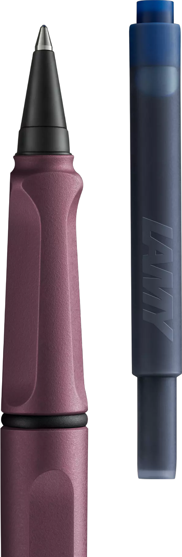 Lamy Safari Ink Cartridge Rollerball Pen - Scarlet