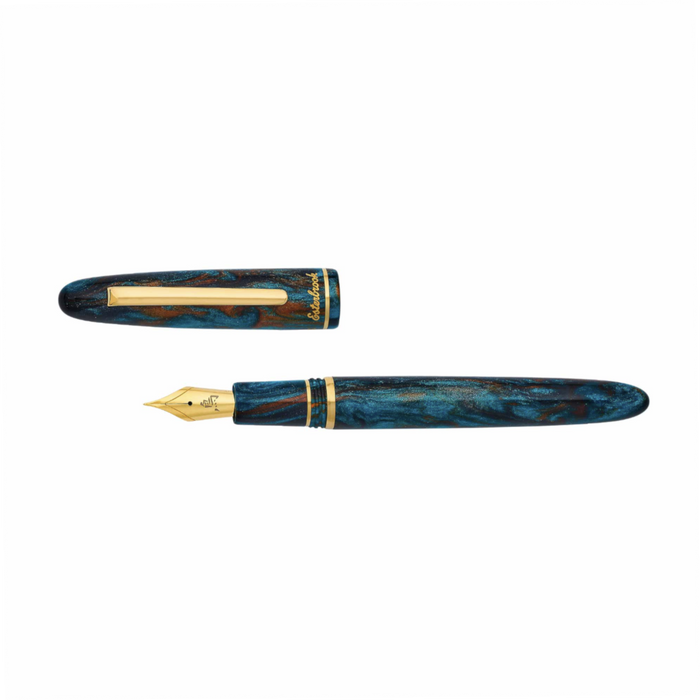 Esterbrook x Bungubox Estie DiamondCast Fountain Pen - Kingfisher, Special Edition