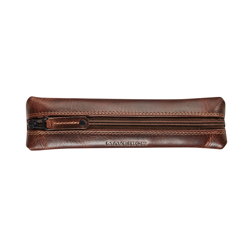 Maverick The Original Leather Flat Pencil Case