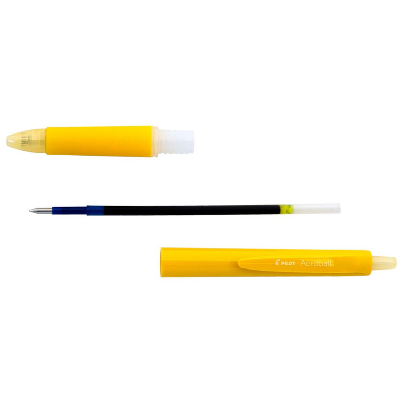 Pilot Acroball Ballpoint Pen 0.5mm - Yellow