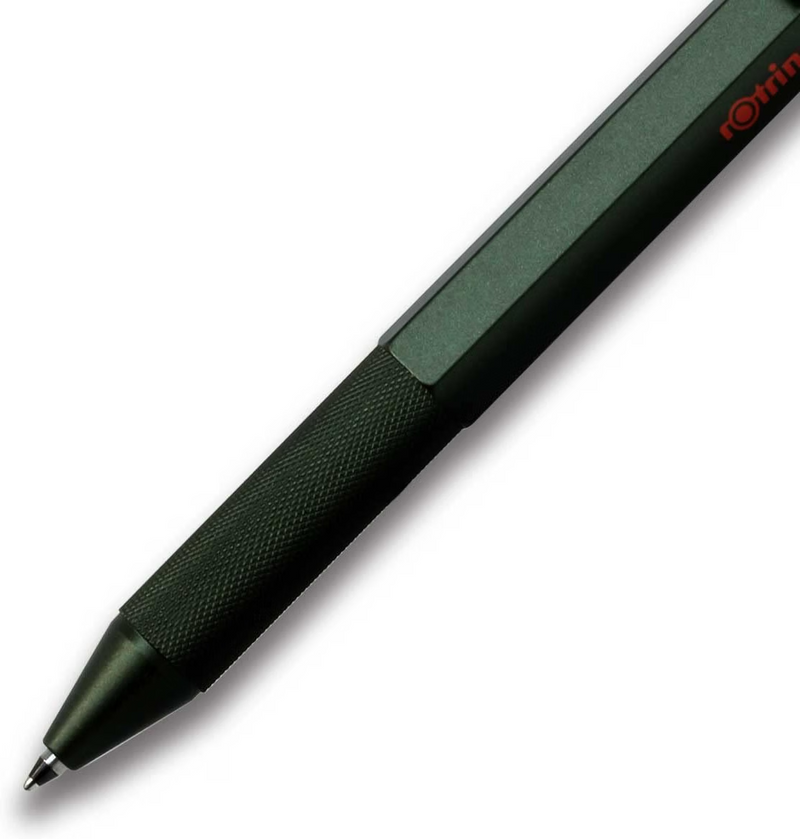 Rotring 600 Tri-Pen 3 in 1 Ballpoint Pen - Camouflage Green