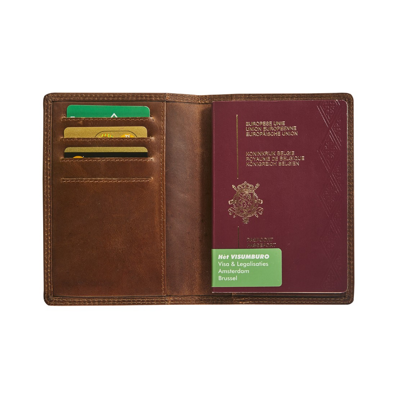 Maverick The Original Leather Passport Holder