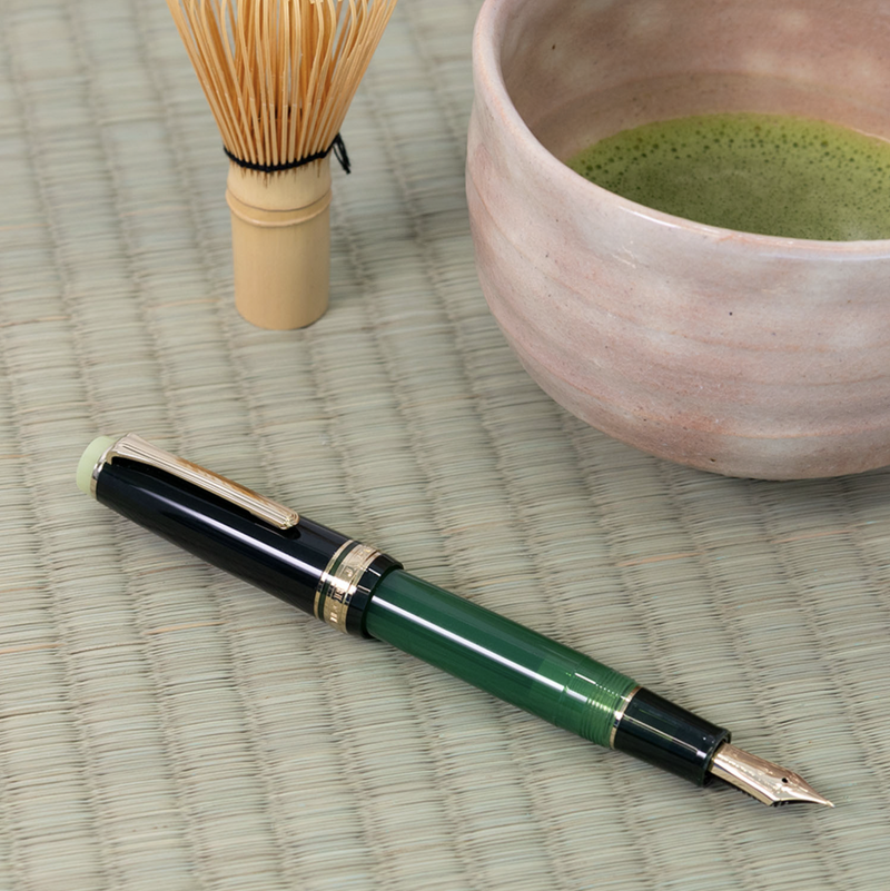 Sailor Pro Gear Fountain Pen - Japanese Tea Ceremony Matcha (MF)