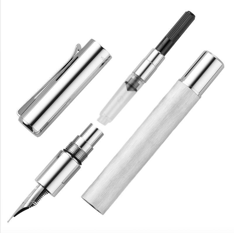 Monteverde Ritma Fountain Pen Brushed Stainless Steel