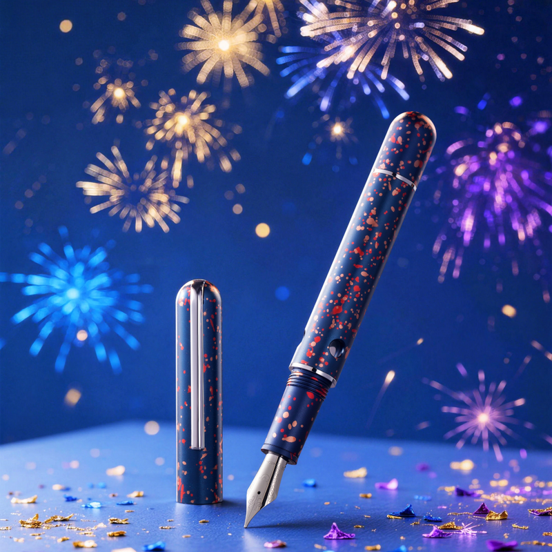 Nahvalur Nautilus Fireworks Fountain Pen