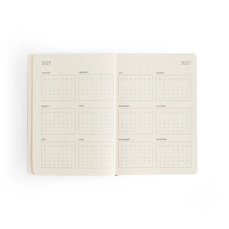 myPAPERCLIP 2027 Daily Planner Softcover M1 - Black