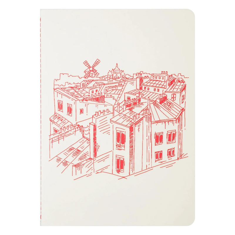 Jacques Herbin Paris Series Notebook - Moulin Rouge, A5 120gsm