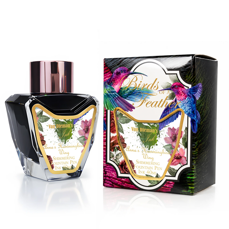 Van Dieman's Birds of a Feather ink - Anna's Hummingbird Wing Shimmering 40ml