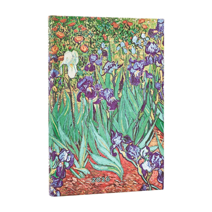 Paperblanks 2026 Diary - Van Gogh’s Irises - Week-at-a-Time