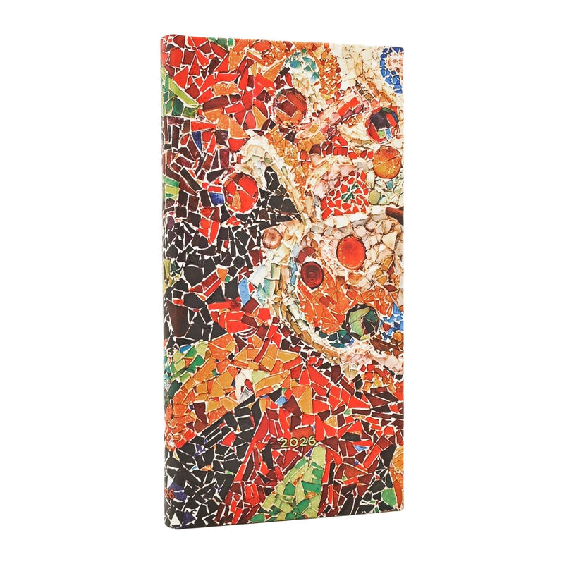 *Clearance* Paperblanks 2026 Diary - Gaudi's Sun - Day/Week-at-a-Time