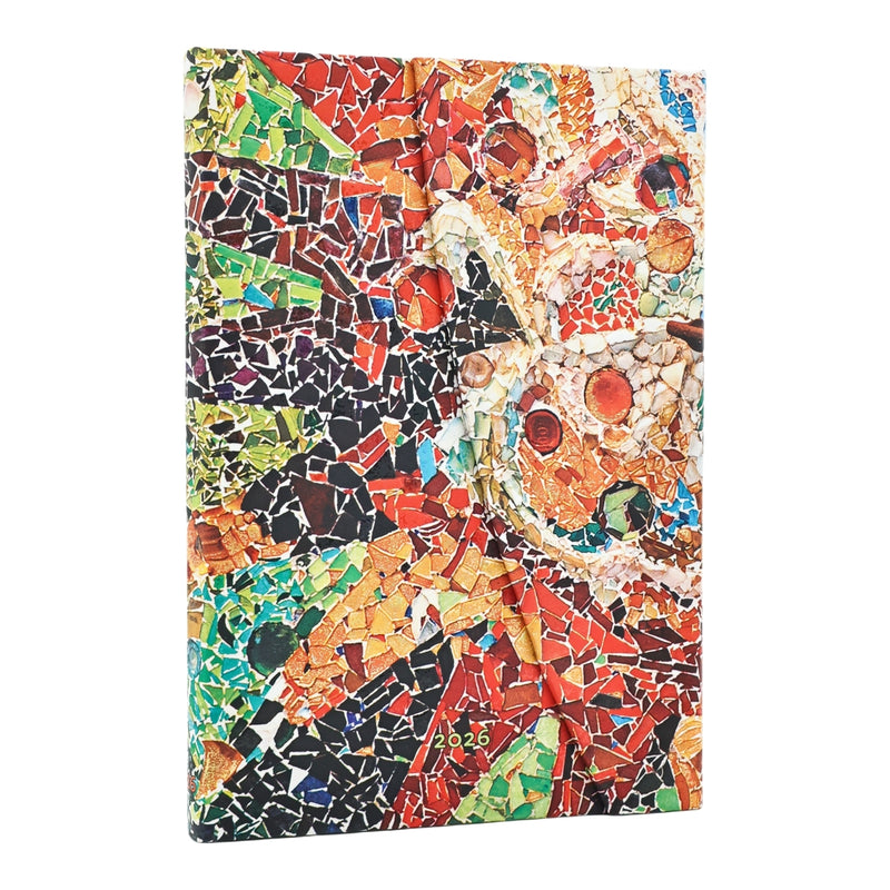 *Clearance* Paperblanks 2026 Diary - Gaudi's Sun - Day/Week-at-a-Time