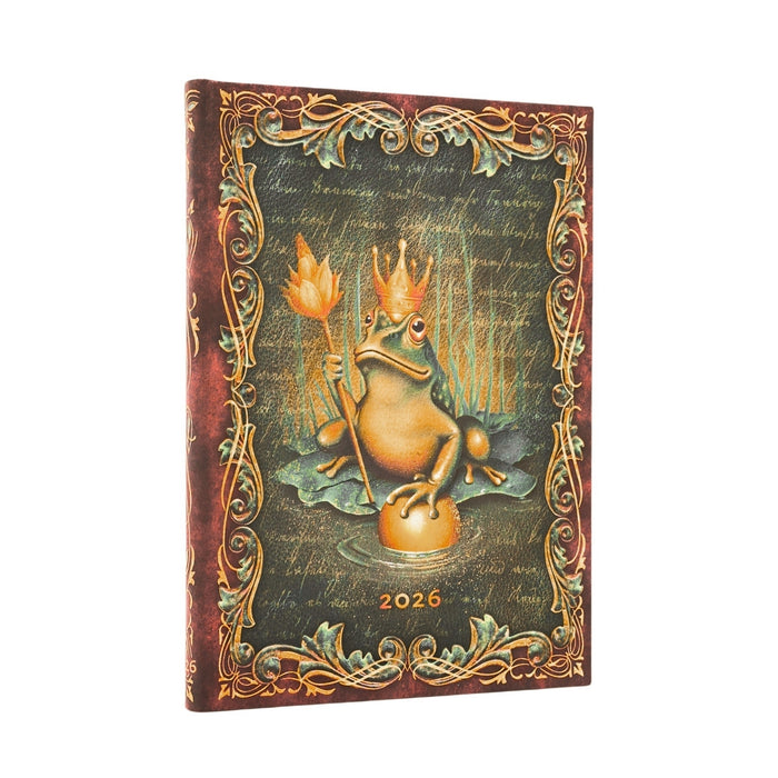 Paperblanks 2026 Diary - The Brothers Grimm, Frog Prince - Week-at-a-Time