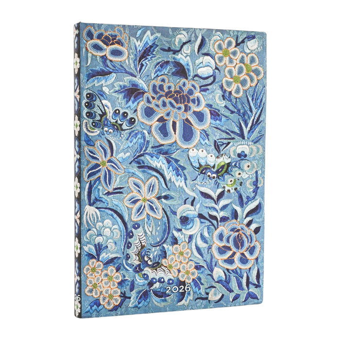 Paperblanks 2026 Diary - Blue Willow (Flexi) - Week-at-a-Time