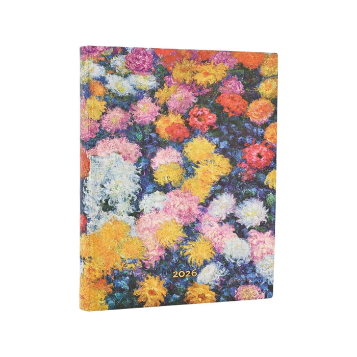 Paperblanks 2026 Diary - Monet’s Chrysanthemums (Flexi) - Day-at-a-Time