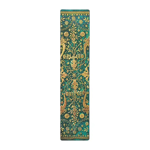 Paperblanks Bookmark - Nature’s Grace - Emerald Flower