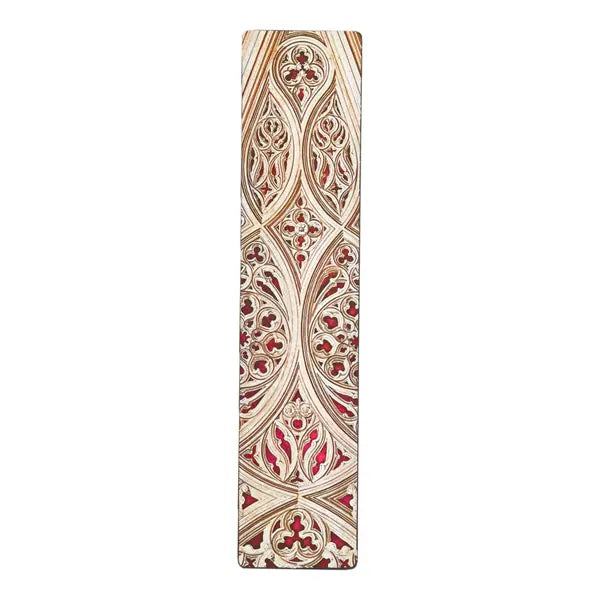 Paperblanks Bookmark- Vault of the Milan Cathedral, Burgundy
