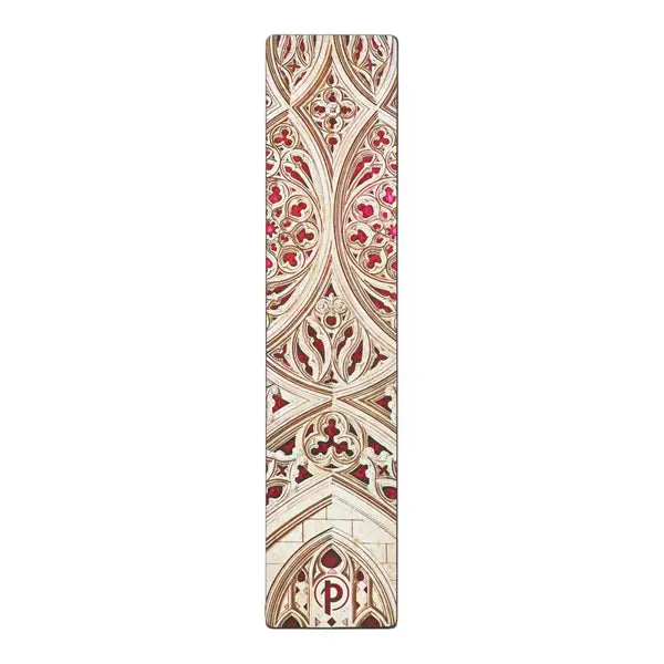 Paperblanks Bookmark- Vault of the Milan Cathedral, Burgundy