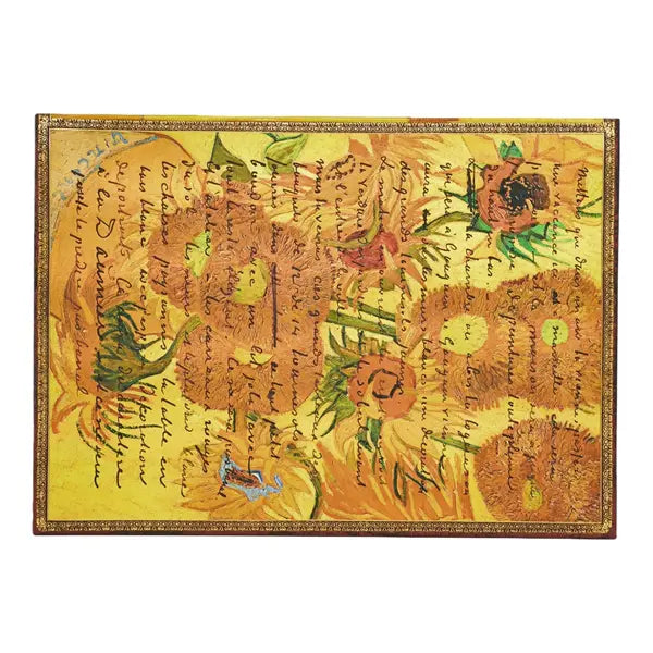 Paperblanks Document Folder - Van Gogh, Sunflowers