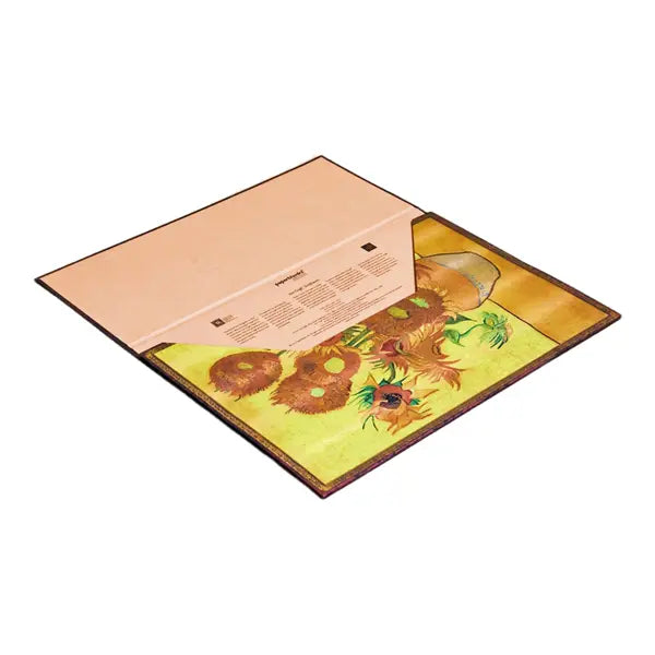 Paperblanks Document Folder - Van Gogh, Sunflowers