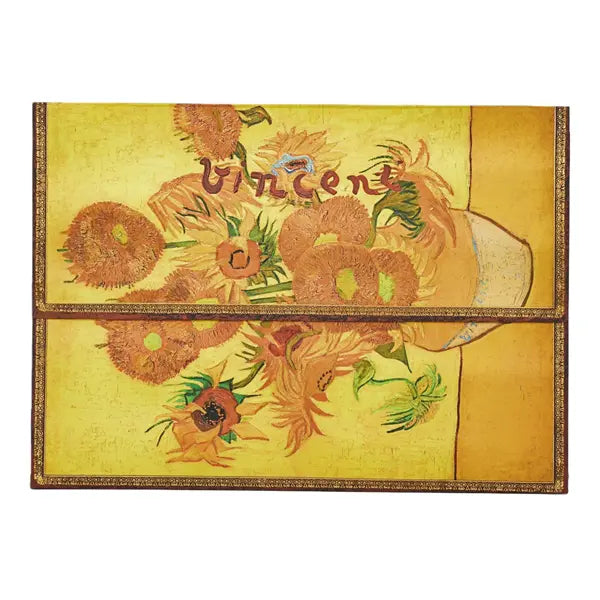 Paperblanks Document Folder - Van Gogh, Sunflowers