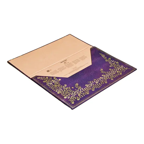 Paperblanks Document Folder - Gilded Age, New York Rose