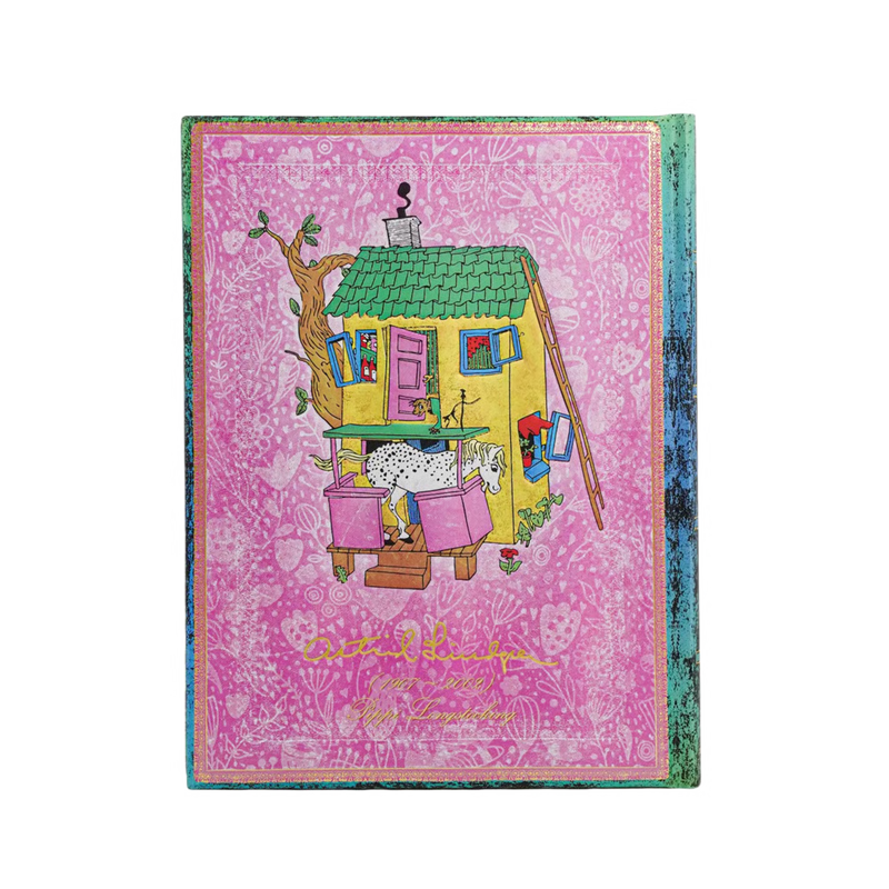 Paperblanks 2027 Diary - Astrid Lindgren, Pippi Longstocking - 18-Month, Week-at-a-Time