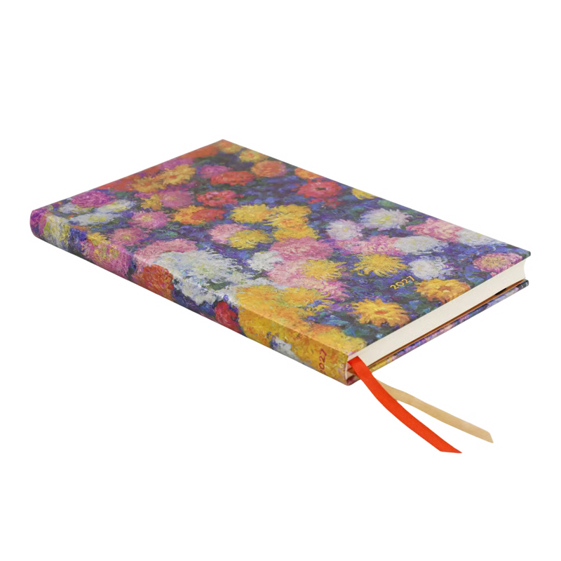Paperblanks 2027 Diary - Monet’s Chrysanthemums - Week-at-a-Time
