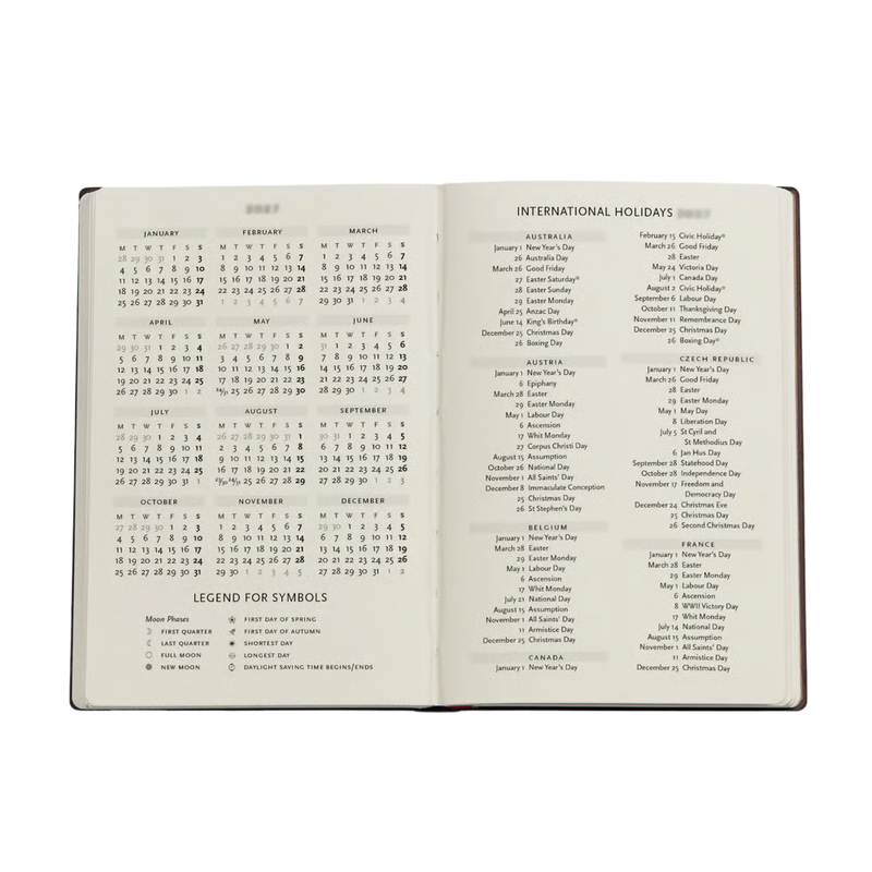 Paperblanks 2027 Diary - Silk Sky - Week-at-a-Time