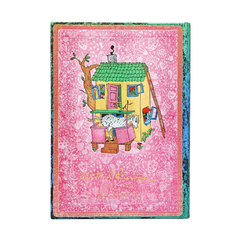Paperblanks 2027 Diary - Astrid Lindgren, Pippi Longstocking - Day-at-a-Time