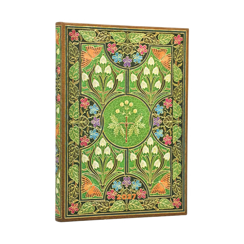 Paperblanks 2027 Diary - Poetry in Bloom - Week-at-a-Time