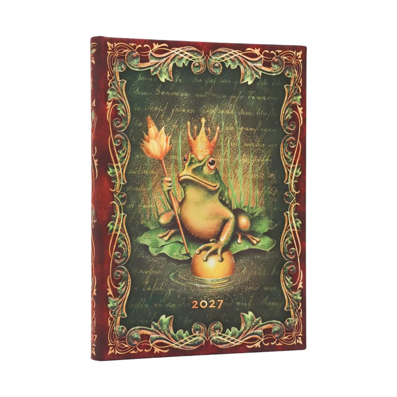 Paperblanks 2027 Diary - The Brothers Grimm, Frog Prince - Week-at-a-Time