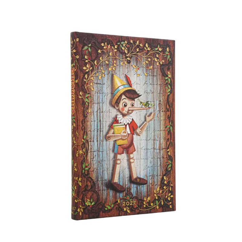 Paperblanks 2027 Diary - Carlo Collodi, Pinocchio - Week-at-a-Time