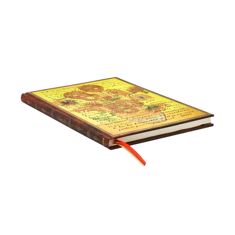 Paperblanks 2027 Diary - Van Gogh, Sunflowers - Week-at-a-Time
