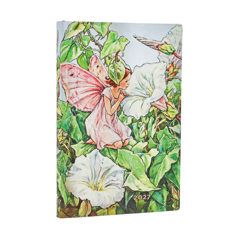 Paperblanks 2027 Diary - Bindweed Fairy (Flexi) - Week-at-a-Time