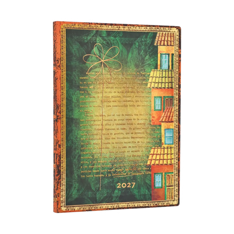 Paperblanks 2027 Diary - Garcia Marquez, One Hundred Years of Solitude (Flexi) - Week-at-a-Time