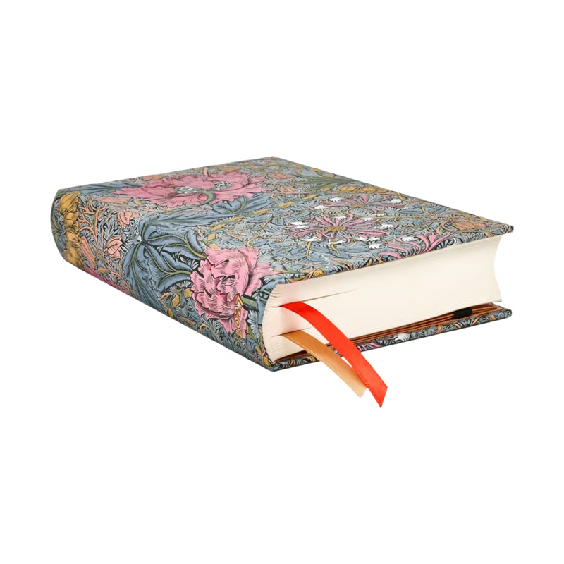 Paperblanks 2027 Diary - Morris Pink Honeysuckle - Day-at-a-Time