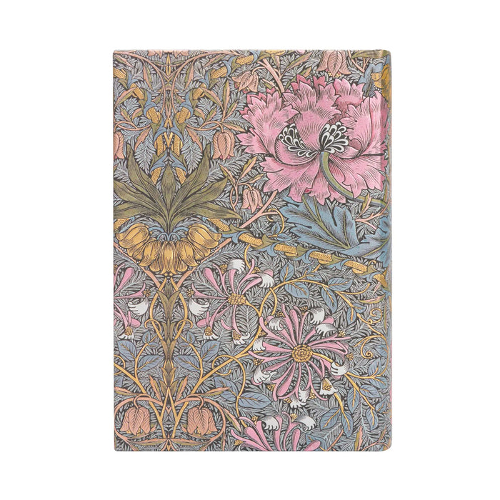 Paperblanks 2025 Diary - Morris Pink Honeysuckle - Day/Week-at-a-Time