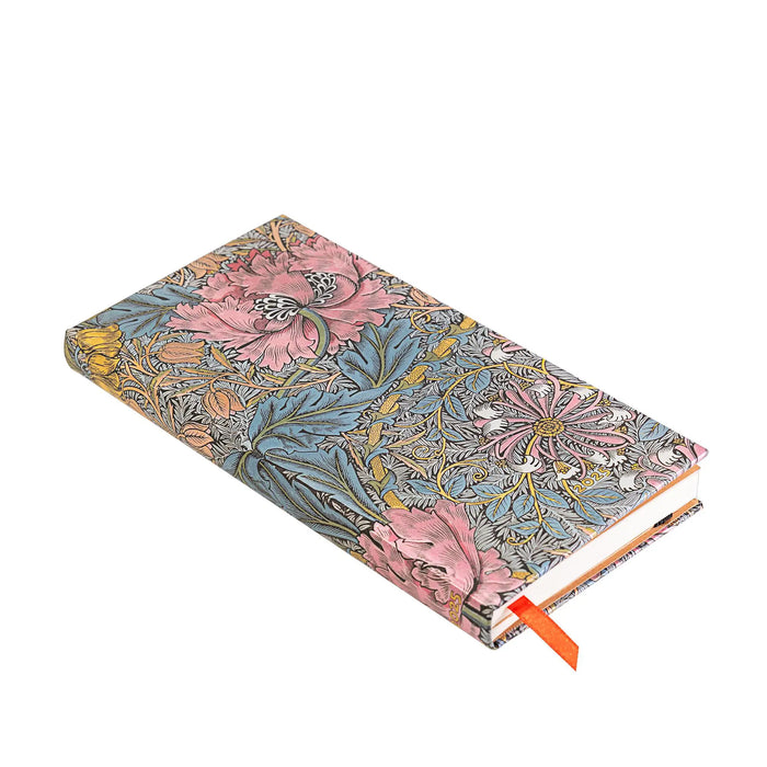 Paperblanks 2025 Diary - Morris Pink Honeysuckle - Day/Week-at-a-Time