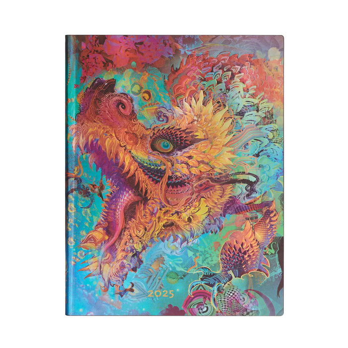 Paperblanks 2025 Diary - Humming Dragon (Flexi) - Day/Week-at-a-Time