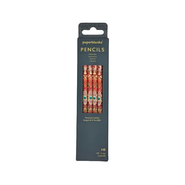 Paperblanks Pencils - Diamond Jubilee, Sangorski & Sutcliffe