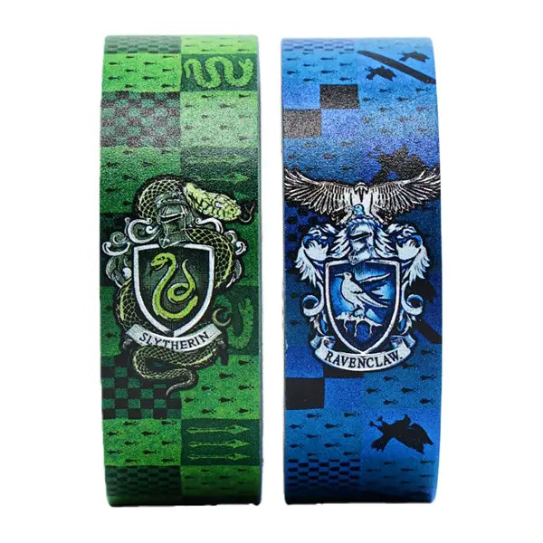 Paperblanks Washi Tape - Harry Potter Collection, Ravenclaw & Slytherin