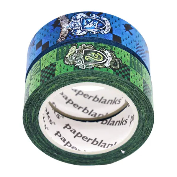 Paperblanks Washi Tape - Harry Potter Collection, Ravenclaw & Slytherin