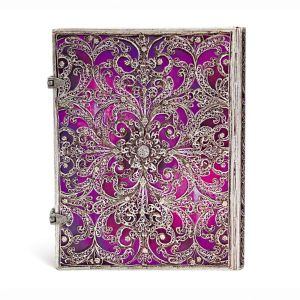 Paperblanks Silver Filigree - Aubergine