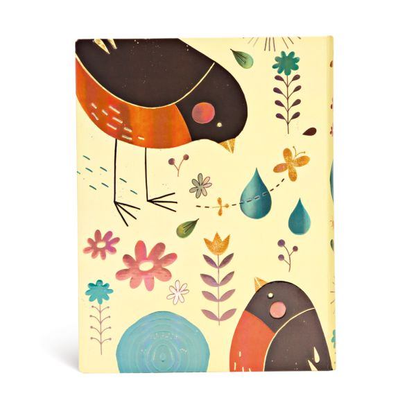 Paperblanks 5-Year Snapshot Tracy Walker's Animal Friends - Mother Robin Ultra Notebook