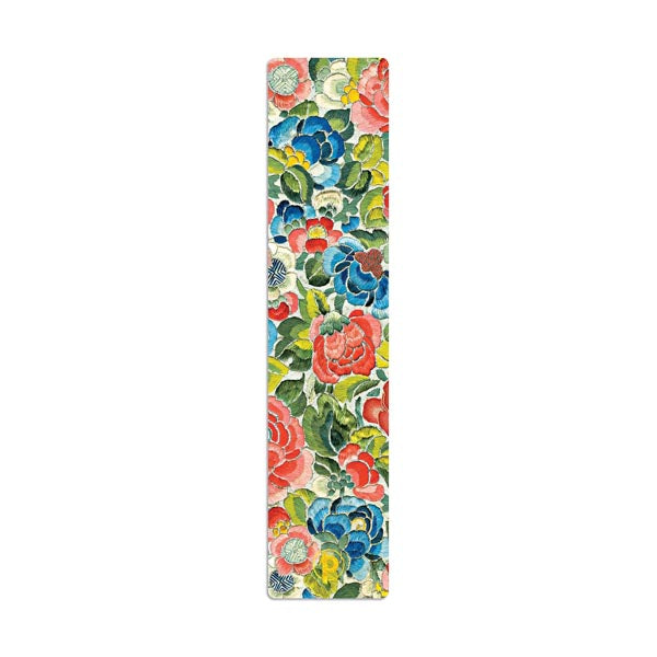 Paperblanks Bookmark - Pear Garden, Peking Opera Embroidery