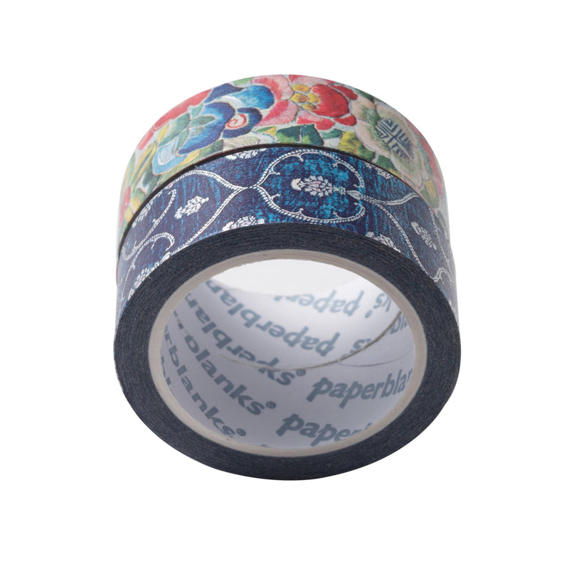 Paperblanks Washi Tape - Blue Velvet & Pear Garden