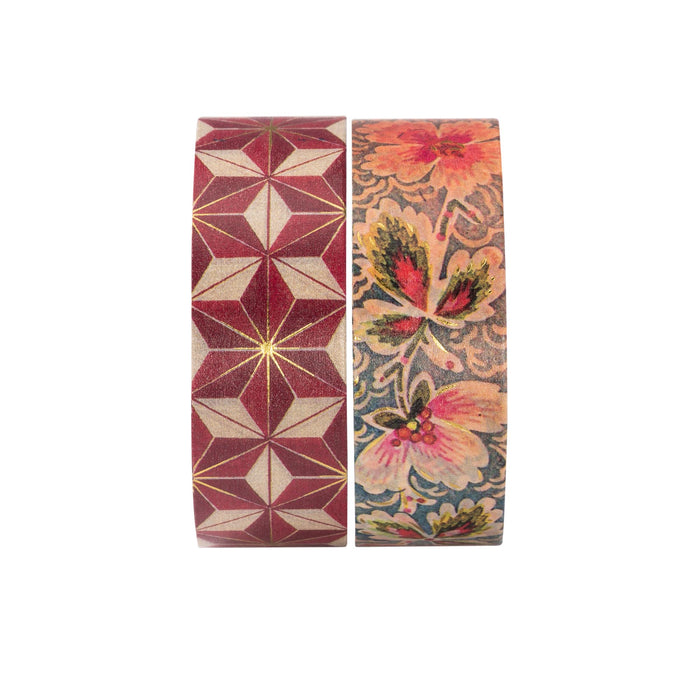 Paperblanks Washi Tape - Hishi & Filigree Floral Ivory